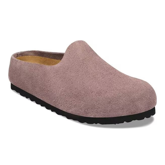 Closed-Toe cork slides | Amsterdam Wrapped | Faded Purple