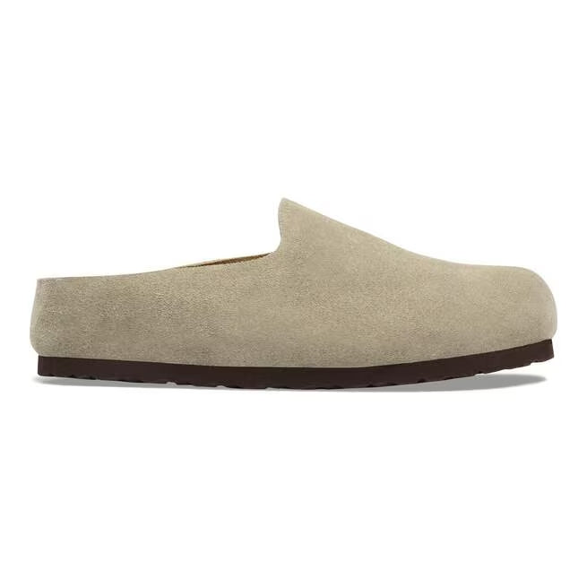 Closed-Toe cork slides | Amsterdam Wrapped | Taupe