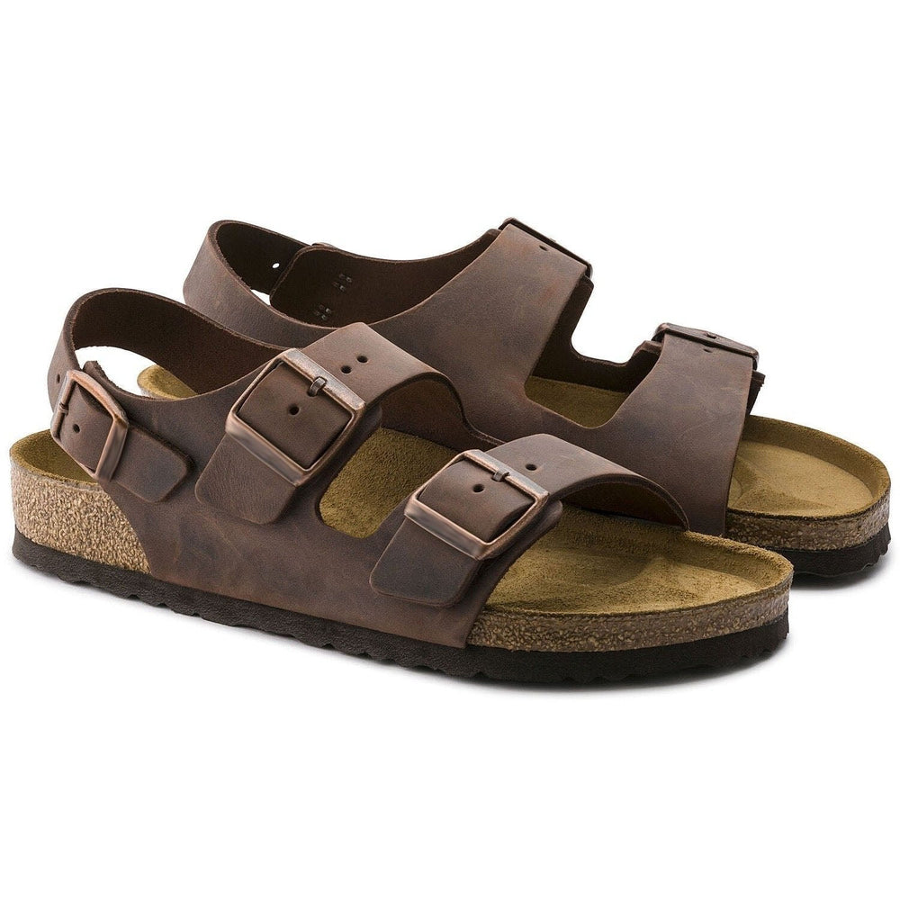 Backstrap sandal | Oiled Leather | Habana Brown